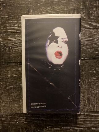 Kiss Rare Madison Square Garden July 26 1996 Concert Fan Made VHS Tape 2