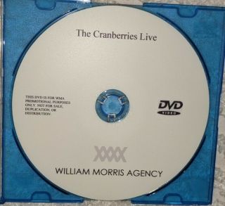 Rare The Cranberries Live Promo Dvd