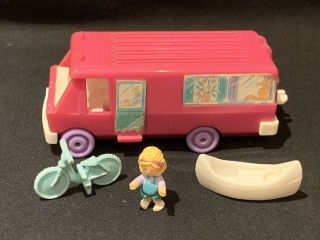 Vintage Polly Pocket 1994 Home On The Go 100 Complete