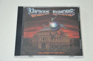 Vicious Rumors - Welcome To The Ball Cd,  Rare 1991 Atlantic 1st Press 7 82276 - 2