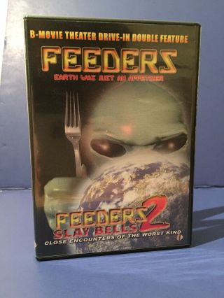 Feeders & Feeders 2: Slay Bells (dvd,  2004) Oop Rare Cult Schlock