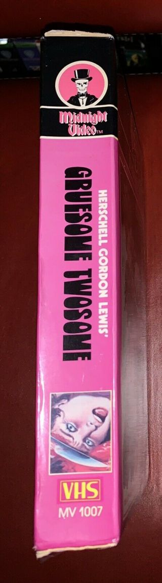 GRUESOME TWOSOME VHS BIG BOX HORROR MIDNIGHT VIDEO 1982 SELECT A TAPE RARE 3