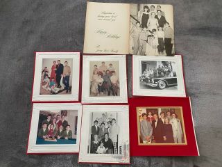 Rare Jerry Lewis Family Xmas Cards 1960 
