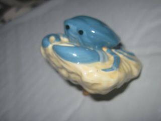 Nora Fleming A91 Blue Crab - Retired And Rare Minor Crazing Around The White