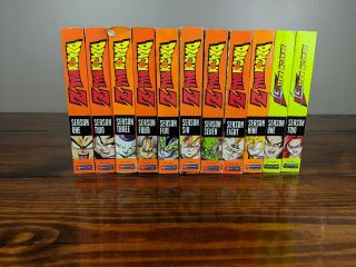 Dragon Ball Z,  Gt Orange Case Seasons 1 - 9 And 1 - 2 Digitally Remastered Oop Rare