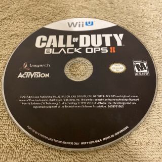 Call Of Duty: Black Ops 2 Ii (nintendo Wii U,  2012) Disc Only Rare Fps M