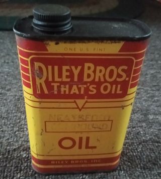 Rare Vintage Riley Bros.  Oil Co.  " That 