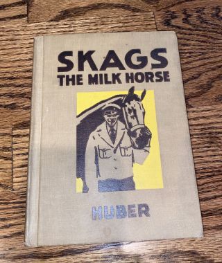 Antique 1931 Skags The Milk Horse By Huber
