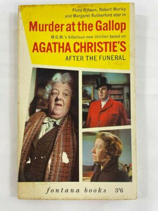 Murder At The Gallop 1963 Agatha Christie 