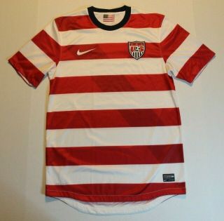 Nike Usa Us Soccer 2012 Home Waldo Jersey Usmnt Men’s Small Rare Exc Con