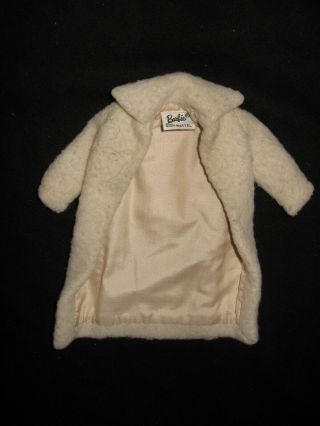 Vintage Barbie " Peachy Fleecy " Coat From Early 1960s,  Shape & Freight