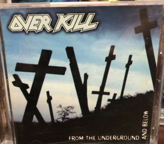 From The Underground And Below By Overkill (cd,  1997,  Cmc) Rare