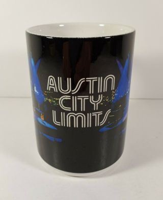 Austin City Limits Rare Vtg Ceramic Cup Mug Music Concert Series " Fast "