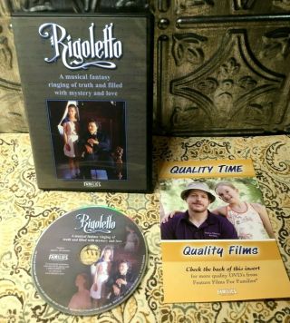 Rigoletto A Musical Fantasy Dvd - Ivey Lloyd - Feature Films For Families Rare