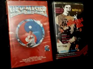 Two Rare Pre Cert Big Box Kung Fu Movies Boxes