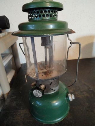 Vintage Coleman Lantern Adjustable Two Mantle