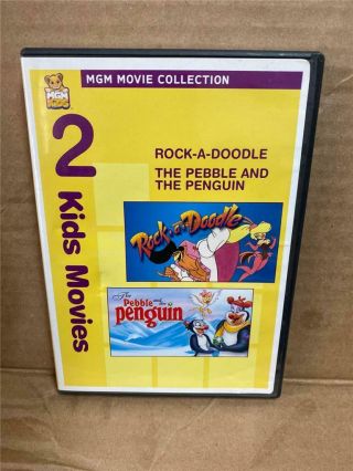 The Pebble And The Penguin/ Rock - A - Doodle (dvd,  2010) Rare,  Oop Don Bluth