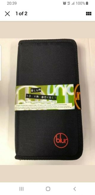 Blur (22×cd Single Box Set) 10th Anniversary Box Set Limited Edition Rare