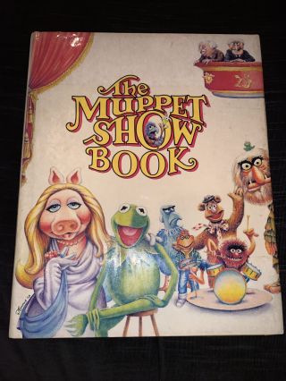 The Muppet Show Book By Jim Henson (1978,  Hardcover) 1st Edition/rare/vintage