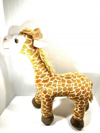 Geoffrey Toys R Us Giraffe Stuffed Animal Plush Large 22” 2014 Retired Rare Jeff