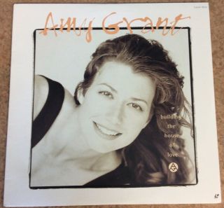 Amy Grant Building The House Of Love Laserdisc Vince Gill 1994 Rare