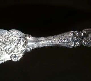 2 Antique MOSELLE Grape Pattern American Silver Co Silverplate Butter KNIFE 3