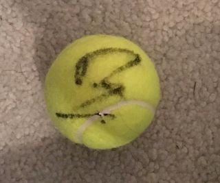 Rafael Nadal Autographed Wilson Tennis Ball Sweet Spot Rare Authentic Proof