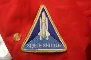 Nasa Patch Large Rare Vintage Space Shuttle Sts Mission Crew