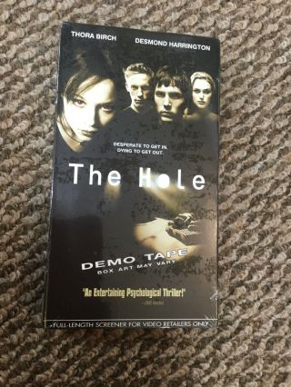 The Hole (vhs 1990s) Rare Screener Demo Promo Tape