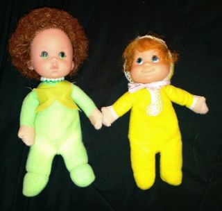 Vintage Mattel Baby Beans Dolls 1970 