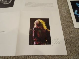 Led Zeppelin Live Dreams Hardcover Book & 3 ULTRA RARE HUGE SIGNED POSTER PROOFS 2