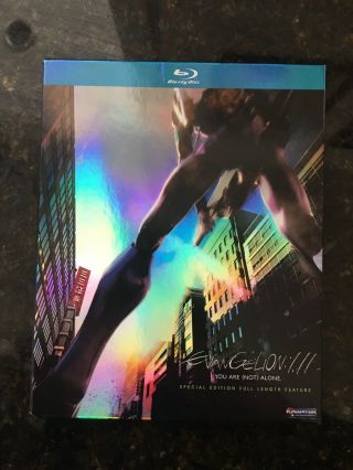 Evangelion 1.  11 Blu Ray You Are Not Alone Special Edition Oop Rare
