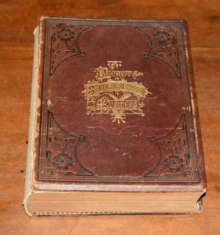 Rare 1883 The Secrets Of Success In Business - How Business Is Done - Howe Powers