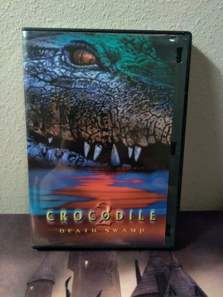 Crocodile 2 Death Swamp (dvd,  2002) Horror Rare Oop (5a)