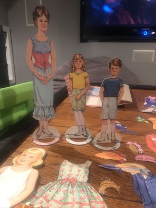 Mary Poppins Magic Paper Dolls 1972 Pre - Owned Vintage Magic Mary