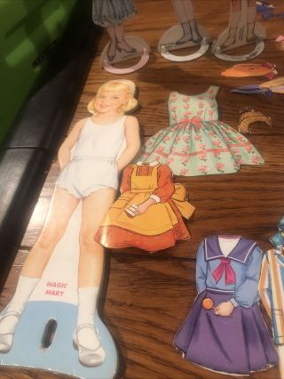 Mary Poppins Magic Paper Dolls 1972 Pre - Owned Vintage Magic Mary 2