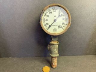 Antique Fairbanks Morse & Co.  Pressure Gauge,  Us Gauge Co.