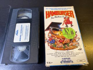 Hamburger: The Motion Picture (vhs,  1986) Rare Sex Comedy
