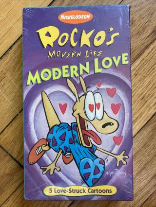 Rocko’s Modern Life Rare Modern Love 1998 Vhs