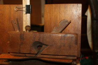 Antique Wooden Molding Plane Rabbet Groove
