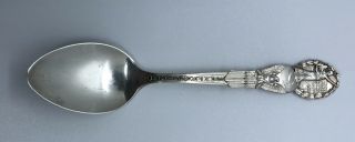 Vintage Sterling Silver Souvenir Spoon - Panama Pacific International Expo 1915