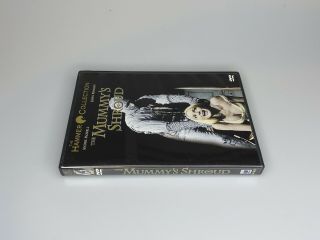 The Mummy ' s Shroud (DVD,  2000) w/ INSERT Hammer Horror RARE OOP Very Good 3