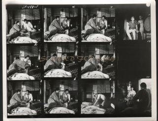James Bond You Only Live Twice Rare 8x10 Contact Sheet Sean Connery Mie Hama