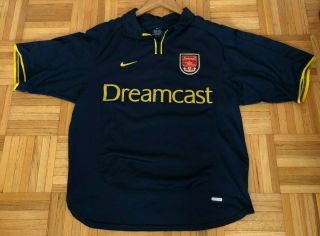 Vintage Rare Arsenal 2000 - 2002 Third Soccer Jersey Football Shirt Medium M
