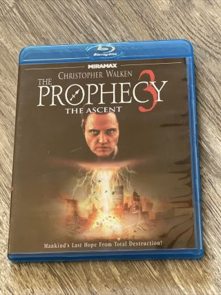 The Prophecy 3: The Ascent Blu Ray Rare Oop Like