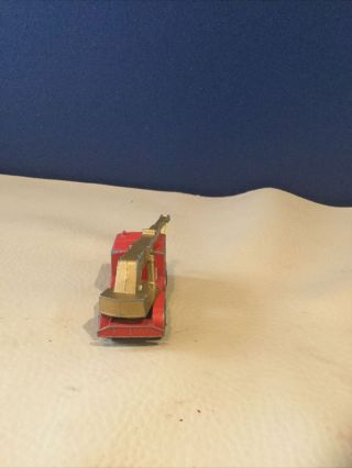 Matchbox Lesney Superfast No.  30 - 8 Wheel Crane Truck - Red and Gold.  VERY RARE 3