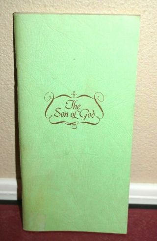 The Son Of God Story Of Christ By John Edmunds 1975 Lds Mormon Rare Booklet