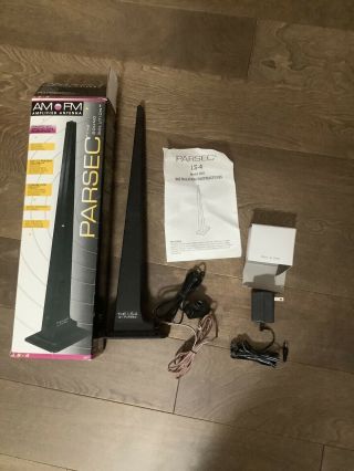 Parsec The Sound Solution Ls - 4 Am Fm Stereo Amplified Antenna Rare