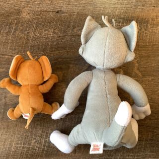 Set of 2 Tom and Jerry Plush Doll Cartoon Stuffed Animal Toy USA STOCK RARE 2