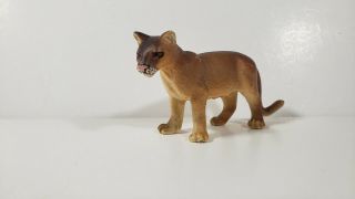 Schleich Puma Cougar Wild Cat Animal Figure 1999 Retired 14164 Rare